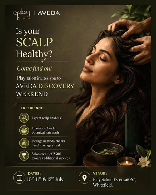 Aveda x Play Discovery Weekend